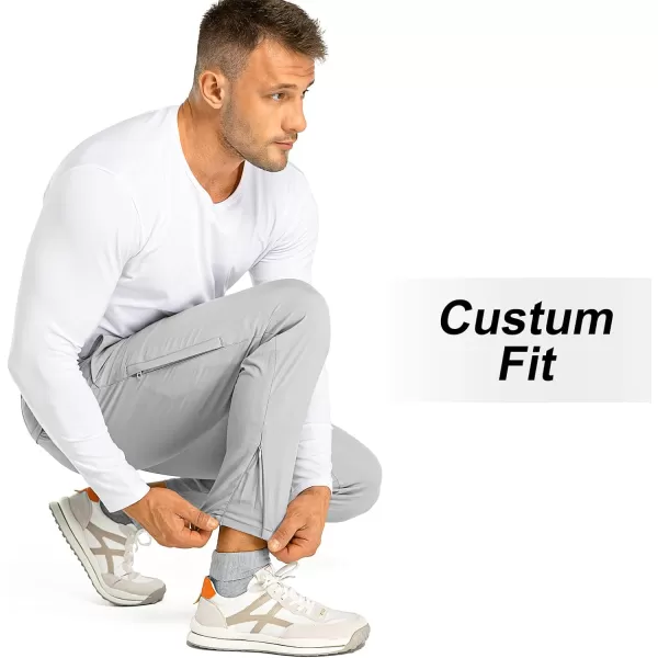 Outdoor Ventures Men's Cycling Pants Quick Dry Breathable Stretch Athletic Pants for Biking Golf Hiking Jogging