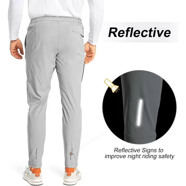 Outdoor Ventures Men's Cycling Pants Quick Dry Breathable Stretch Athletic Pants for Biking Golf Hiking Jogging