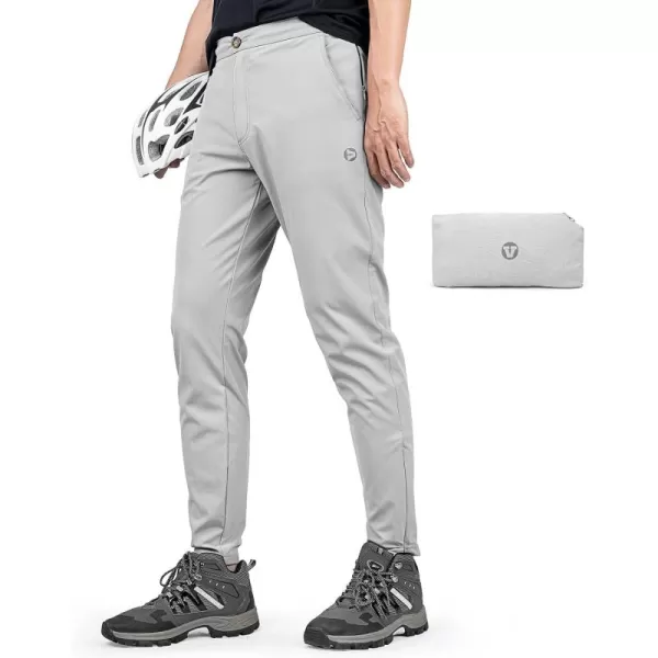 Outdoor Ventures Men's Cycling Pants Quick Dry Breathable Stretch Athletic Pants for Biking Golf Hiking Jogging
