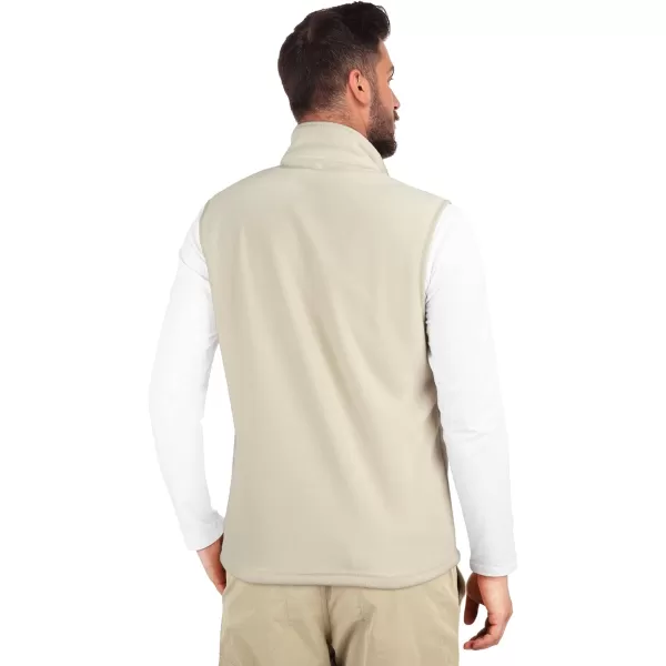 Outdoor Ventures Men's Full-Zip Polar Fleece Vest Outerwear Lightweight Warm Casual Sleeveless Jacket for Fall &amp; Winter