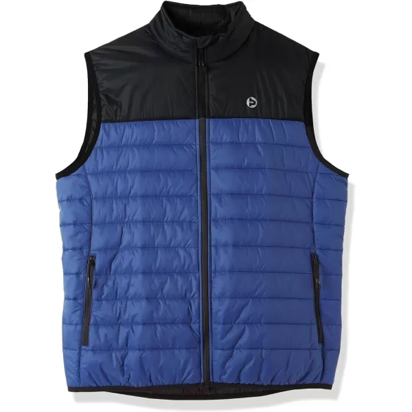 Outdoor Ventures Men's Lightweight Puffer Vest Outerwear, Warm Sleeveless Packable Winter Jacket for Hiking Travel Running