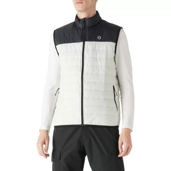 Outdoor Ventures Men's Lightweight Puffer Vest Outerwear, Warm Sleeveless Packable Winter Jacket for Hiking Travel Running