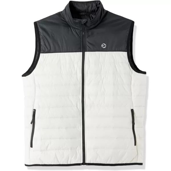 Outdoor Ventures Men's Lightweight Puffer Vest Outerwear, Warm Sleeveless Packable Winter Jacket for Hiking Travel Running