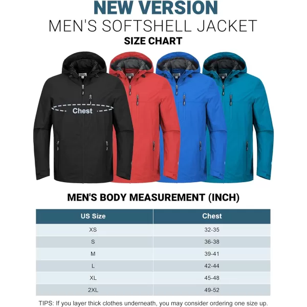 Outdoor Ventures Men's Packable Rain Jacket Waterproof Windbreaker Lightweight Raincoat with Hood