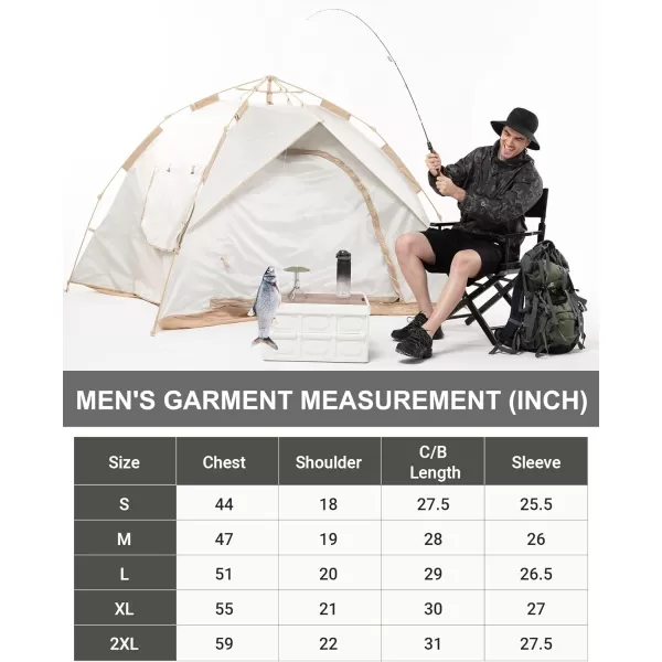 Outdoor Ventures Men's Rain Jacket Waterproof Lightweight Packable Rain Pullover for Hiking Golf Running