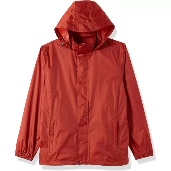 Outdoor Ventures Men's Rain Jacket Waterproof Lightweight Packable Rain Shell Raincoat with Hood for Golf Hiking Travel