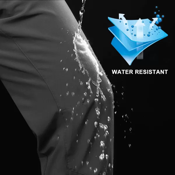 Outdoor Ventures Men's Sweatpants with Zipper Pockets Quick-Dry,Stretchy Elastic-Waist Drawstring Pants