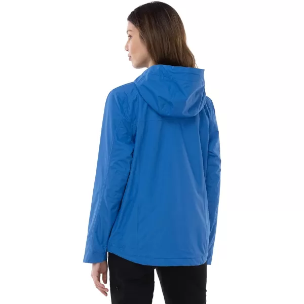 Outdoor Ventures Packable Rain Jacket Women Lightweight Waterproof Raincoat with Hood Cycling Bike Jacket Windbreaker