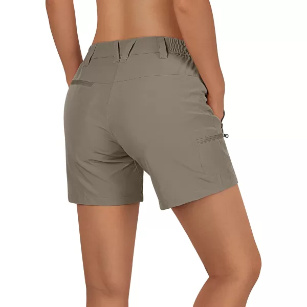 Outdoor Ventures Women's 5" Hiking Shorts Stretch Lightweight Golf Shorts