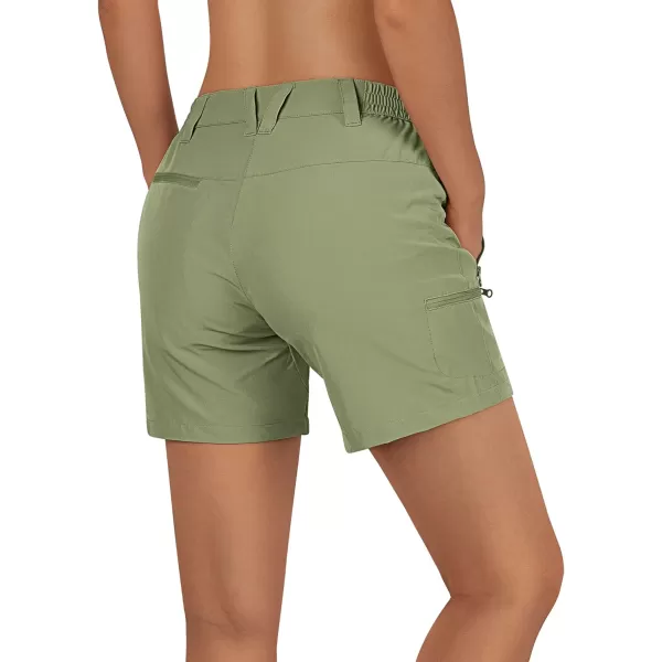 Outdoor Ventures Women's 5" Hiking Shorts Stretch Lightweight Golf Shorts
