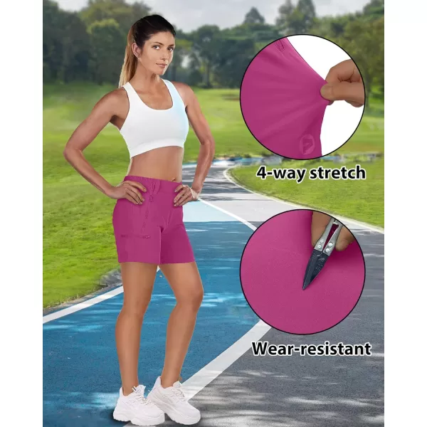 Outdoor Ventures Women's 5" Hiking Shorts Stretch Lightweight Golf Shorts