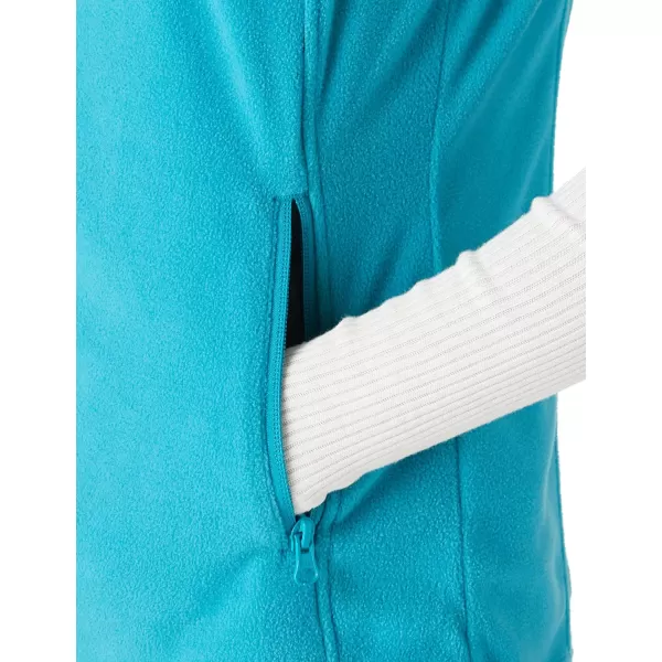Outdoor Ventures Women’s Fleece Vest, Zip Up Lightweight Soft Running Vest Outerwear Sleeveless with Pockets