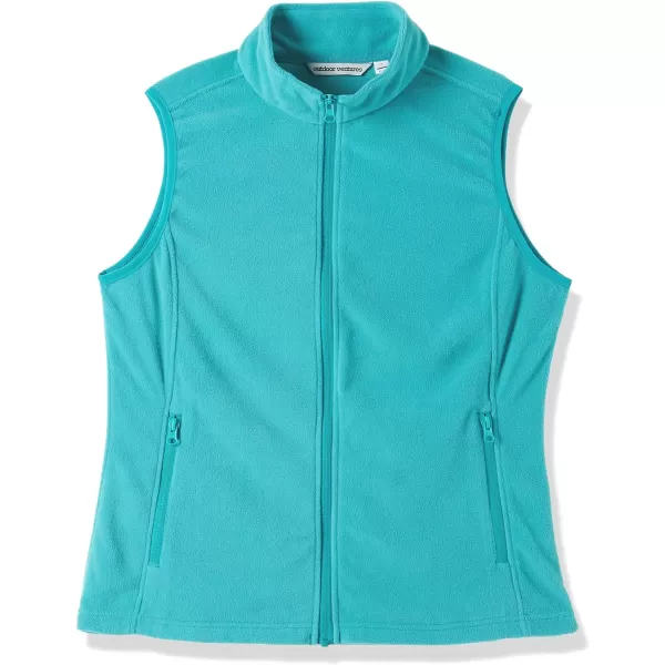 Outdoor Ventures Women’s Fleece Vest, Zip Up Lightweight Soft Running Vest Outerwear Sleeveless with Pockets