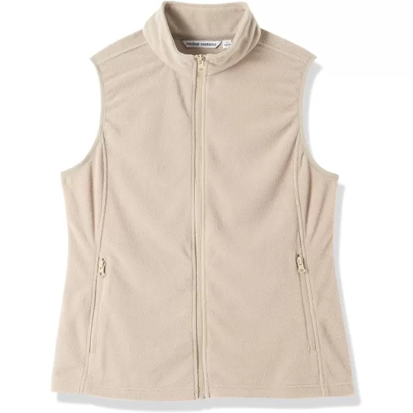 Outdoor Ventures Women’s Fleece Vest, Zip Up Lightweight Soft Running Vest Outerwear Sleeveless with Pockets