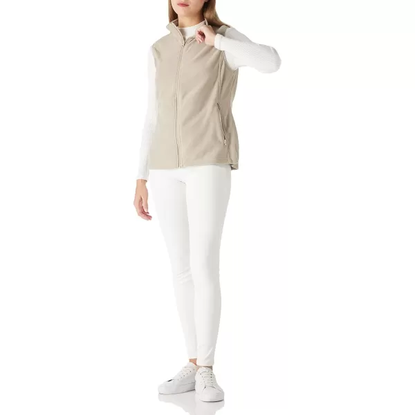 Outdoor Ventures Women’s Fleece Vest, Zip Up Lightweight Soft Running Vest Outerwear Sleeveless with Pockets