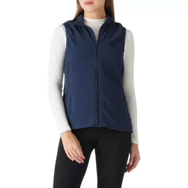 Outdoor Ventures Women’s Fleece Vest, Zip Up Lightweight Soft Running Vest Outerwear Sleeveless with Pockets