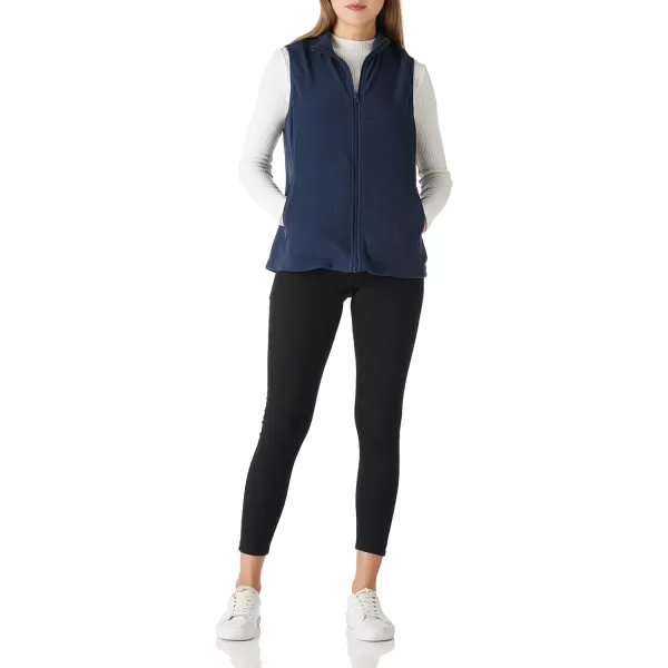 Outdoor Ventures Women’s Fleece Vest, Zip Up Lightweight Soft Running Vest Outerwear Sleeveless with Pockets