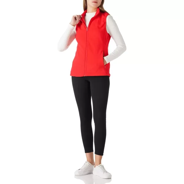 Outdoor Ventures Women’s Fleece Vest, Zip Up Lightweight Soft Running Vest Outerwear Sleeveless with Pockets