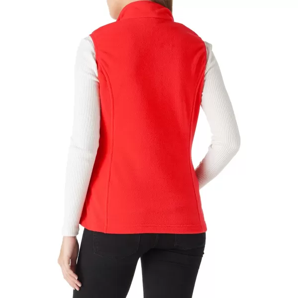 Outdoor Ventures Women’s Fleece Vest, Zip Up Lightweight Soft Running Vest Outerwear Sleeveless with Pockets