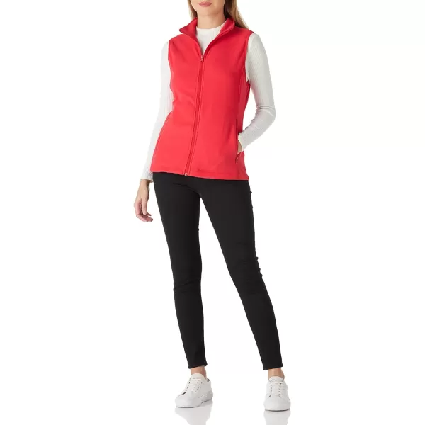Outdoor Ventures Women’s Fleece Vest, Zip Up Lightweight Soft Running Vest Outerwear Sleeveless with Pockets