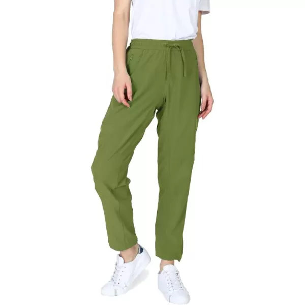Outdoor Ventures Women's Hiking Golf Pants Water-Resistant Sweatpants Lightweight Lounge Cargo Pants for Women with Pockets