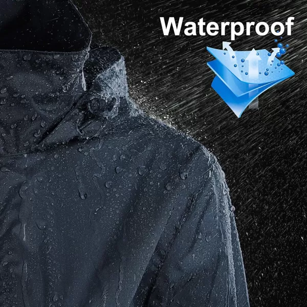 Outdoor Ventures Women's Lightweight Raincoat Packable Rain Jacket Waterproof Raincoat with Hood Active Outdoor Windbreaker