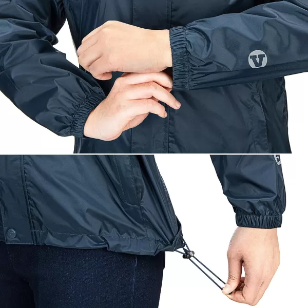 Outdoor Ventures Women's Lightweight Raincoat Packable Rain Jacket Waterproof Raincoat with Hood Active Outdoor Windbreaker