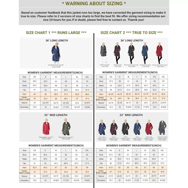 Outdoor Ventures Women's Maryan Hooded Ultra Lightweight Warm Thermolite Long Puffer Coat-avg.36" Long Length)