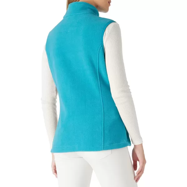 Outdoor Ventures Women's Polar Fleece Zip Vest Outerwear with Pockets,Warm Sleeveless Coat Vest for Fall &amp; Winter
