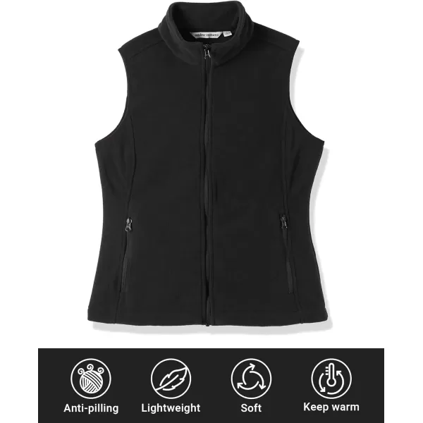 Outdoor Ventures Women's Polar Fleece Zip Vest Outerwear with Pockets,Warm Sleeveless Coat Vest for Fall &amp; Winter