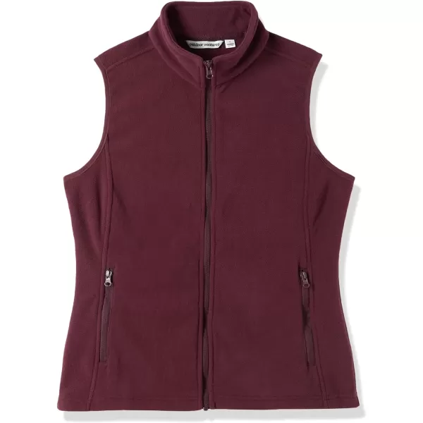 Outdoor Ventures Women's Polar Fleece Zip Vest Outerwear with Pockets,Warm Sleeveless Coat Vest for Fall &amp; Winter