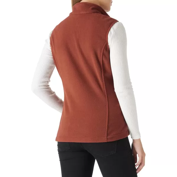 Outdoor Ventures Women's Polar Fleece Zip Vest Outerwear with Pockets,Warm Sleeveless Coat Vest for Fall &amp; Winter