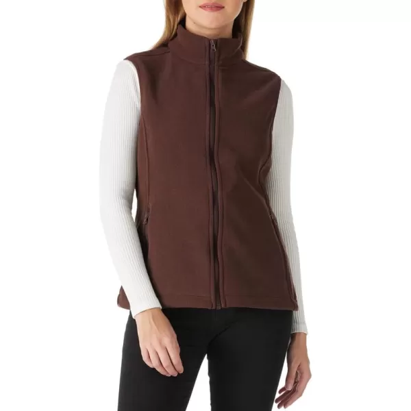 Outdoor Ventures Women's Polar Fleece Zip Vest Outerwear with Pockets,Warm Sleeveless Coat Vest for Fall &amp; Winter