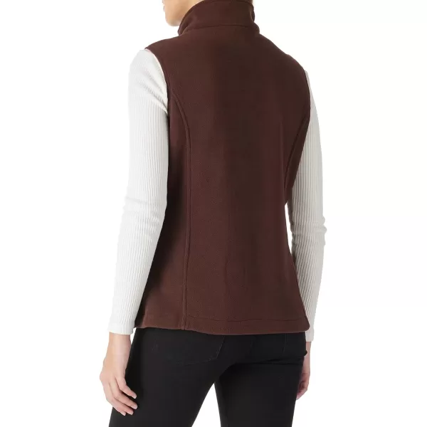 Outdoor Ventures Women's Polar Fleece Zip Vest Outerwear with Pockets,Warm Sleeveless Coat Vest for Fall &amp; Winter