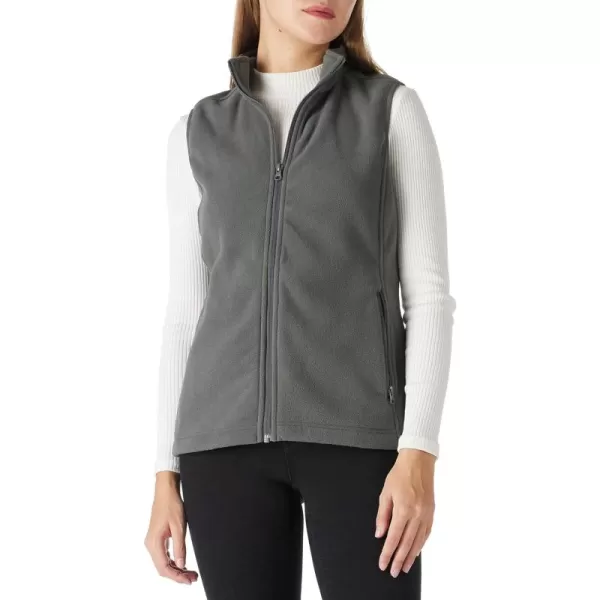 Outdoor Ventures Women's Polar Fleece Zip Vest Outerwear with Pockets,Warm Sleeveless Coat Vest for Fall &amp; Winter