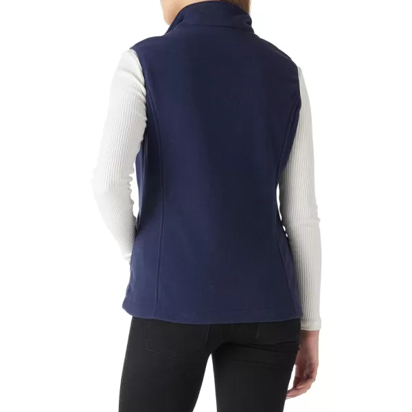 Outdoor Ventures Women's Polar Fleece Zip Vest Outerwear with Pockets,Warm Sleeveless Coat Vest for Fall &amp; Winter