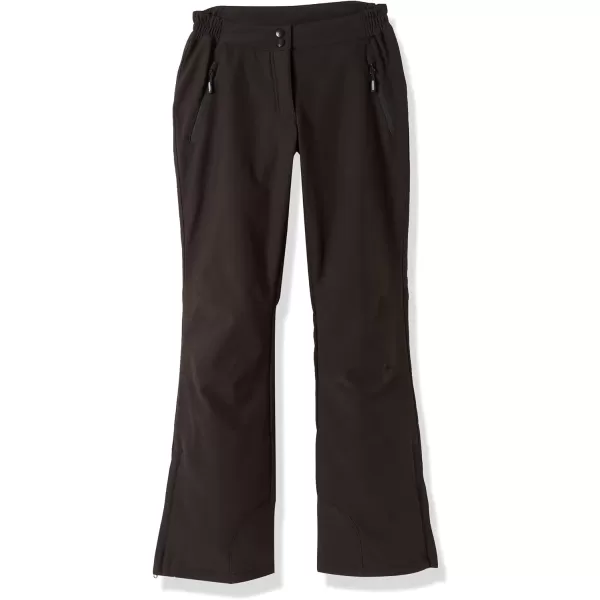 Outdoor Ventures Women's Snow Pants Waterproof Windproof Outdoor Fleece Lined Softshell Insulated Ski Pants with Boot Gaiters