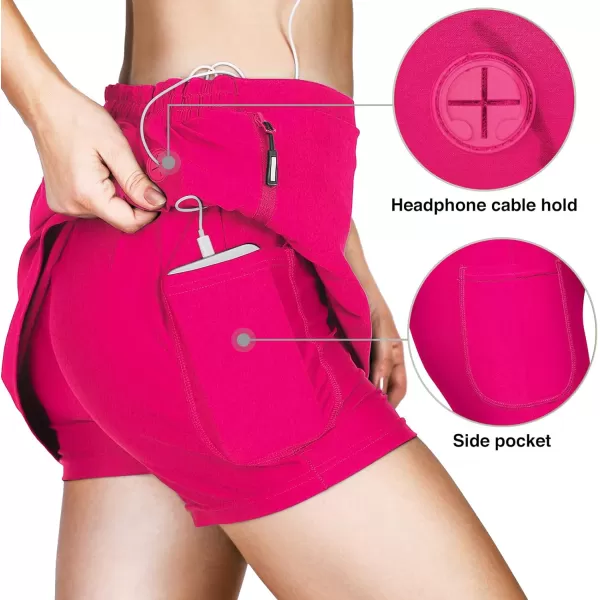 Outdoor Ventures Women's Tennis Skirts with Pockets, Golf Skort Workout Athletic Running Hiking Skirts with Shorts
