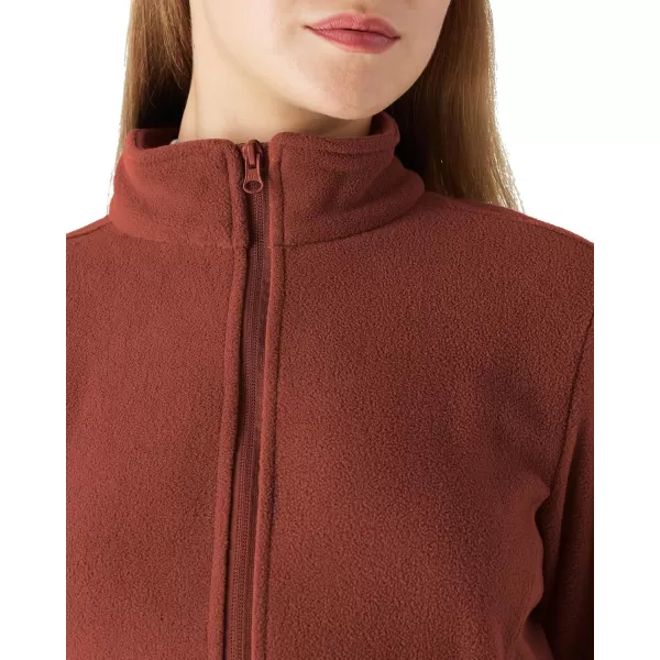 Outdoor Ventures Women's Lightweight Warm Zip Up Long-Sleeve Soft Polar Fleece Jacket for Fall Winter
