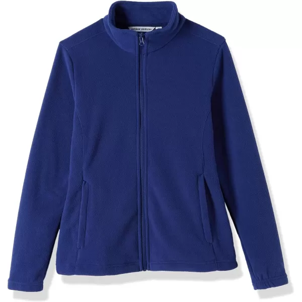 Outdoor Ventures Women's Lightweight Warm Zip Up Long-Sleeve Soft Polar Fleece Jacket for Fall Winter