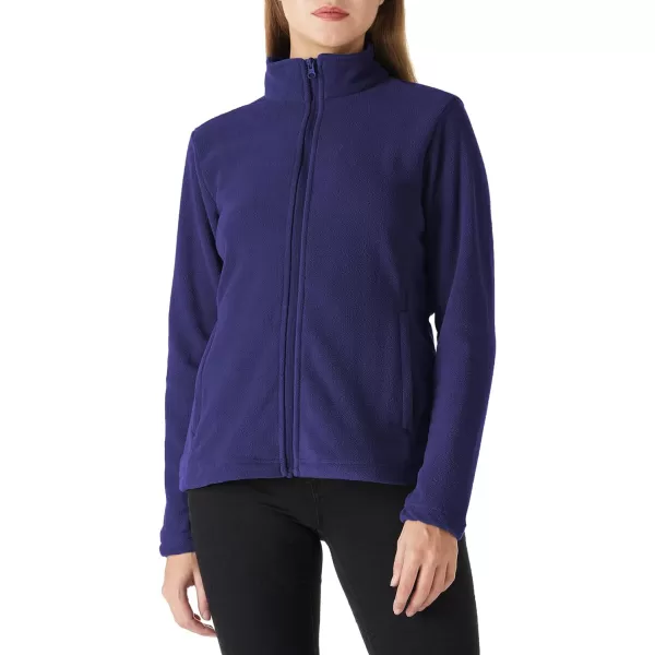 Outdoor Ventures Women's Lightweight Warm Zip Up Long-Sleeve Soft Polar Fleece Jacket for Fall Winter