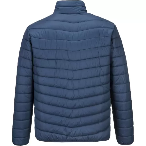 imageOutdoor Ventures Mens Lightweight Packable Puffer Winter Jacket Insulated Puffy Coat for Snow Ski Hiking TravelCollegiate Navyfold in Bag