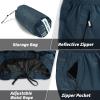 imageOutdoor Ventures Mens Rain Pants Waterproof Rain Overall Pants Windproof Packable Rain Outdoor Pants for Hiking Fishig GolfBlue