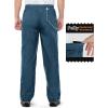 imageOutdoor Ventures Mens Rain Pants Waterproof Rain Overall Pants Windproof Packable Rain Outdoor Pants for Hiking Fishig GolfBlue