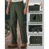 imageOutdoor Ventures Mens Rain Pants Waterproof Rain Overall Pants Windproof Packable Rain Outdoor Pants for Hiking Fishig GolfDark Green