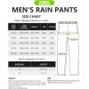 imageOutdoor Ventures Mens Rain Pants Waterproof Rain Overall Pants Windproof Packable Rain Outdoor Pants for Hiking Fishig GolfDark Green