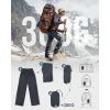 imageOutdoor Ventures Mens Rain Pants Waterproof Rain Overall Pants Windproof Packable Rain Outdoor Pants for Hiking Fishig GolfGrey