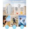 imageOutdoor Ventures Mens UPF 50 UV Sun Protection Shirt Long Sleeve Hiking Fishing Shirt Cooling Quick Dry for Safari TravelLight Grey