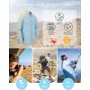 imageOutdoor Ventures Mens UPF 50 UV Sun Protection Shirt Long Sleeve Hiking Fishing Shirt Cooling Quick Dry for Safari TravelViolet Blue