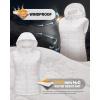 imageOutdoor Ventures Womens Lightweight Packable Hooded Puffer Vest Outerwear Zip Up Warm Sleeveless Winter Jacket Quilted CoatCream